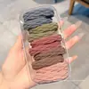 Elástico de Cabelo para Rabo de Cavalo Alto Estilo Coreano de Primavera, Corda de Cabelo Durável, Simples para Mulheres, Elástico de Cabelo de Alta Qualidade