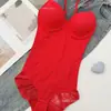 Body Moldeador Europeo y Americano Transfronterizo para Mujer, Control de Abdomen Postparto y Reducción de Cintura, Elegante Camisola Capa Base de Lencería