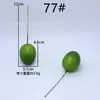 Modelo de Fruta de Espuma Simulada, Enfeites Decorativos, Suprimentos para Layout de Cena, Adereços para Fotografia de Miniaturas