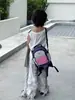 Mochila Infantil Estilo Dopamina 2026 Novo Modelo para Meninos e Meninas, Mochila Pequena Color-Blocking da Moda, Pode Ser Usada como Bolsa de Ombro Único
