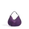 2026 Nova Bolsa de Ombro Simples Personalizada com um Toque de Luxo, Bolsa Meia-Lua, Bolsa Transversal Versátil da Moda em Couro Genuíno