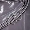Diseño Simple, Aretes Geométricos Irregulares, Aretes Circulares de Aleación Retro Europeos y Americanos, Aretes Transfronterizos para Mujer