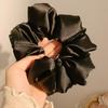 Scrunchie de Encaje Francés para Mujer, Liga para el Cabello de Gama Alta de Tamaño Grande, Cuerda para el Cabello Dulce y Versátil que No Daña el Cabello
