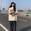 Estilo Dark Doce Legal Menina Estampa de Letras Solta Casual Bf Street Estilo Harajuku Camiseta de Manga Curta 2026 Verão Novo