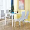 Cadeira de Jantar para Uso Doméstico, Moderna e Simples, Adequada para Sala de Estar, Sala de Jantar, Apartamento Pequeno, Conjunto de Mesa e Cadeiras de Jantar, Hotel, Café, Cadeira com Encosto