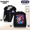Roupas de Grupo Witch Caçador de Kpop Uniformes de Baseball Infantis Jaquetas de Primavera e Outono Jaquetas de Outono para Meninos e Meninas Tops de Desenho Animado Tendências