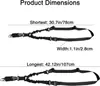 Correa de un punto, Correa táctica ajustable de un punto con correa acolchada y liberación rápida, Nylon de alta resistencia para uso en exteriores y táctico