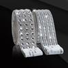 Pegatinas de Diamantes Flash Transfronterizas Tiras de Diamantes Autoadhesivas Accesorios para Joyería DIY Pegatinas de Diamantes Calientes Pegatinas de Diamante de Vidrio Decoración para Bolsas Ropa Pegatinas de Diamantes