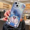 Doraemon 3D é adequado para capa de celular Apple 11 iPhone12promax bolha silicone 15 desenho animado