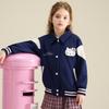 Chaqueta de Otoño para Niña 2026 Nueva Dibujos Animados Elegante Moderna 3-12 Años Niña Pequeña Ropa Deportiva de Primavera y Otoño Chaqueta de Béisbol