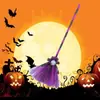 Fabricante Atacadista de Decoração de Chapéu de Vassoura de Bruxa Fantasia de Vassoura Voadora para Festa de Halloween Cosplay