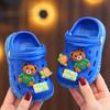 Chinelos infantis verão meninas fofos sola macia antiderrapante sandálias infantis infantil bebê sapatos buraco meninos