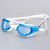 Nuevas Gafas de Natación para Adultos, Gafas de Natación Profesionales Antivaho de Alta Definición para Adultos, Hombres y Mujeres, Gafas de Natación de Buceo de Silicona Electroplateada para Competición