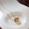 Collar de Zirconia de Moda Europea y Americana, Cadena para Clavícula Redonda de Amor de Moda, Accesorio Sencillo, Fabricante, Influencer Transfronterizo