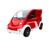 Coche Eléctrico de Patrulla de Cuatro Ruedas Coche de Inspección de Batería 4-6-8 Asientos Seguridad de Propiedad Comunitaria Calle Comunitaria Campus Área de Fábrica
