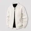 Chaqueta de Hombre Estilo Americano para Primavera y Otoño Chaqueta de Béisbol Corta de Gama Alta Versátil Moda Casual Tres Pruebas Chaqueta de Vuelo