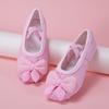 Nuevos Zapatos de Baile Estilo Coreano 2025 para Niños, Zapatos de Baile para Niños, Zapatos de Ballet de Práctica Suaves para Mujer, Pata de Gato 8006