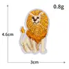 Adesivos de Tecido Bordados Novos Transfronteiriços Animais de Desenho Animado Mini Adesivos de Bordado para Computador Selo Adesivos Decorativos para Roupas Adesivos de Patches DIY