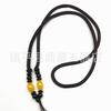 Corrente longa para suéter cordão trançado corda de colar de jade atacado corda com pingente de contas de ágata e jade corda grossa corda trançada