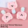 Plato Lindo Popular Temático de Comida Accesorios de Resina Pinzas para el Cabello DIY Llaveros Imanes para Refrigerador Zuecos Accesorios para Funda de Teléfono