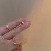 Brincos de Tarraxa S999 Prata Pura Brilhantes com Letra H Cheia de Diamantes para Mulheres, Delicados e Compactos com um Toque de Luxo, Joias de Orelha com Fecho de Rosca para Cuidados com a Orelha