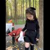 [em estoque] Suéter de gola de renda para meninas coreanas outono e inverno novo suéter meninas bebês macio elástico pit