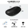 Lavabo Yuanbao mesa de baño grande lavabo doméstico estilo europeo simple lavabo Yuanbao verde oscuro inodoro
