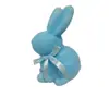 Figuritas de Conejo de Pascua Imitación Transfronterizas, Lindos Adornos de Animalitos Pequeños para Escritorio, Figuritas Decorativas Realistas, Gran Cantidad y Excelente Precio