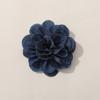 Retro Europeo y Americano Arte en Mezclilla Camelia Rosa Hecho a Mano DIY Pasador Ropa Joyería Accesorios Accesorios Venta al por Mayor