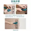 Tapón de Puerta de Silicona sin Taladro, Parachoques de Puerta, Almohadilla Anticolisión para Puerta de Dormitorio Baño, Parte Trasera, Tope de Puerta Ultrasilencioso, Artefacto a Prueba de Viento, Manija de Puerta