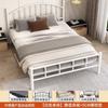 Cama de Hierro Forjado 1.5m para Uso Doméstico, Cama Doble 1.8m, Cama Individual de Hierro 1m Reforzada y Engrosada, Cama con Estructura de Hierro para Viviendas de Alquiler