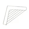 Estante triangular de cocina para esponja y estropajo escurridor de acero inoxidable engrosado escurridor de fregadero