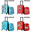 Equipaje de 18 pulgadas Maleta con ruedas para niños Venta al por mayor Caja de regalo Maleta de dibujos animados Maleta con ruedas universales Maleta de mano Mochila escolar