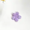 Color Sólido Tela Cosida a Mano Flor de Cinco Pétalos de Perla Tridimensional Accesorios para el Cabello Hechos a Mano para Bricolaje Ropa Funda de Teléfono Ropa para Muñecas Ropa para Mascotas