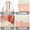 Bolsa para lonchera, estilo japonés, para el trabajo, gruesa, de gran capacidad, con aislamiento de papel de aluminio, sencilla, para arroz