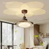 2026 Nuevo Ventilador de Techo con Luz Estilo Italiano para el Hogar, Ventilador de Techo Silencioso Creativo para Habitación Infantil y Dormitorio