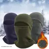 Pasamontañas para Ciclismo para Hombre, Invierno, para Reparto de Comida, Máscara Facial de Protección contra el Frío, Gorro Cortavientos para Otoño e Invierno, Gorro Cálido de Forro Polar con Forro Polar Adicional