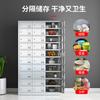 Gabinete de comedor de acero inoxidable 304, Alacena con múltiples puertas y compartimentos, Gabinete de almacenamiento para cafetería escolar, Archivador comercial a prueba de óxido