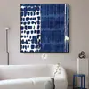 "Estética de la Dinastía Song" Pintura Decorativa de Sala de Estar Estilo Francés Vintage, Arte de Pared Personalizado para Casas de Huéspedes y Hoteles, Pintura de Pared para Estudio Estilo Chino
