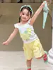 Roupa Infantil para Meninas: Colete de Verão Fino Casual Estiloso Sem Mangas Classe A para Meninas de Bebê