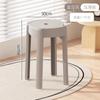 Banquito Pequeño Doméstico de Plástico Banquito Bajo Apilable Engrosado Baño Mesa de Centro Silla para Sala de Estar Silla para Niños Banquito Redondo Pequeño de Plástico