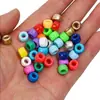 Cuentas de barril de 6*9mm cuentas sueltas cuentas pony agujero grande trenza de pelo sucio cuentas hechas a mano material de cuentas sueltas pulsera accesorios de joyería diy