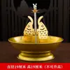 Soporte para espiral de incienso de sándalo, porta incienso para templo de uso doméstico, soporte para espiral de incienso de sándalo, porta incienso de áloe, bandeja para incienso repelente de mosquitos