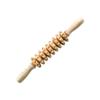 Masajeador de espalda y abdominal con rodillo de madera, palo de masaje para relajación muscular, rueda de masaje de yoga para piernas de mano, venta al por mayor