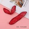 Encaje Calado Orejas de Conejo Cinta DIY Accesorios para el Cabello Material para Ropa Accesorios Regalo Ramo Embalaje Cinta Joyería