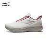 Zapatillas de running para mujer Lingkong 2 Hongxing Erke, parte superior de cuero, zapatillas deportivas resistentes al agua, amortiguadoras, resistentes al desgaste, zapatillas para el día a día