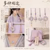 Nuevo Collar de Brocado Song con Borlas Estilo Chino DIY Accesorios Hanfu Colgante Adorno Estilo Nacional Calabaza de la Paz Regalo de Festival