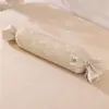 Almohada de Dulce de Trigo Sarraceno de Algodón y Lino para Protección del Cuello y Ayuda para Dormir, Núcleo de Cáscara de Trigo Sarraceno para el Hogar de Adultos que No se Desinfla, Almohada Firme para una Persona