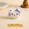 Broche Boneca de Pelúcia Gatinho Kt Clássico Pingente para Mochila Escolar Acessórios Chaveiro Joias para Revenda