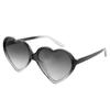 Nuevas gafas de sol de moda para mujer con forma de corazón, gafas de sol oceánicas integradas personalizadas, tendencia 660-18247